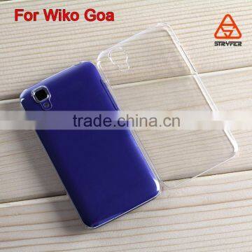 GuangZhou stryfer brand mobile phone accessories for Wiko Goa clear crystal case