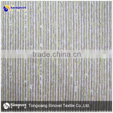 100%Polyester 1mm pile height velvet fabric bonded TC