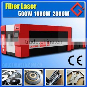 1000W / 2000W Fiber CNC Laser Cutting Machine Mild Steel 10mm