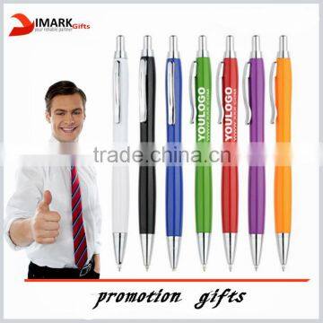 Colorful Personalized Ball Pen Cheap Plastic Pen with Customized Logo