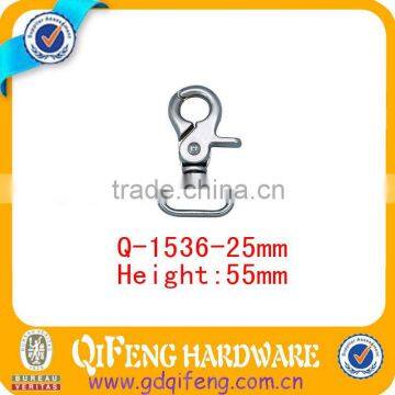 Guangzhou newest various metal swivel snap hook Q-1536-25mm