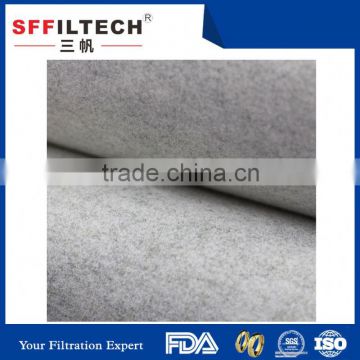 popular high quality cheap w/o repellent polyester needle felt