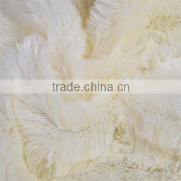 100% polyester knitting long pile pv plush fabric for felt/lining/Upholstery