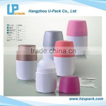 New Design 50g 60g Solid Cylinder Deodorant Roll on Perfume Bottles