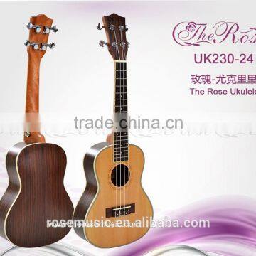 24 " Spruce+rosewood Ukulele of High Quality(UK230-24)