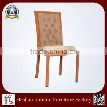 wholesale stackable modern upholstered wooden chair