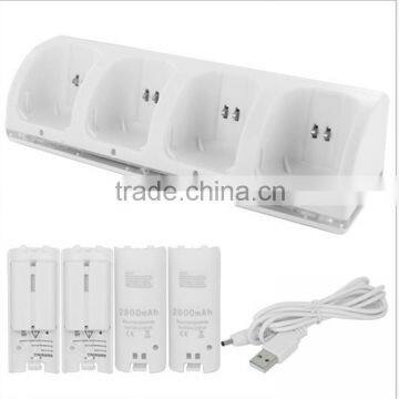 4in1 Charger Stand For Wii Gamepad And For Wii Remote Control photo-2