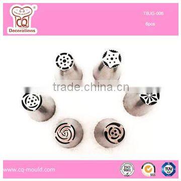 metal fondant cake flower nozzles decoration tool