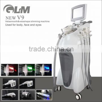 GLM-Hot Sale! Effective rf vacuum roller system machine/velasmooth machine for sale