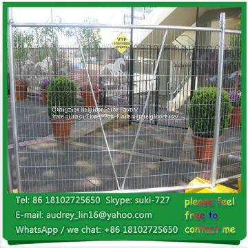 Hot sale crowd control steel barricades portable event fence panel