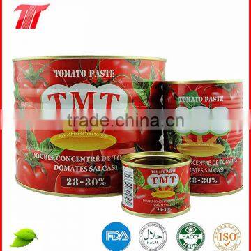 Canned tomato paste OEM brand