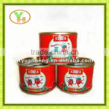 70-4500g tomatoes in cans for the world with different brix