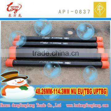 High quality API-5CT 2 7/8" N80 EUE 2M tubing pup joint P*B