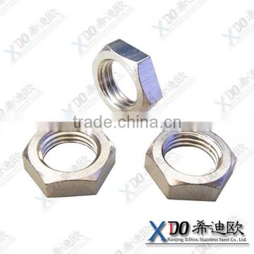 1.4529 China manufacturing stainless steel m8 hexagon thin nut