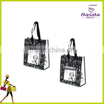 fashionable non woven shopping bag new design bag