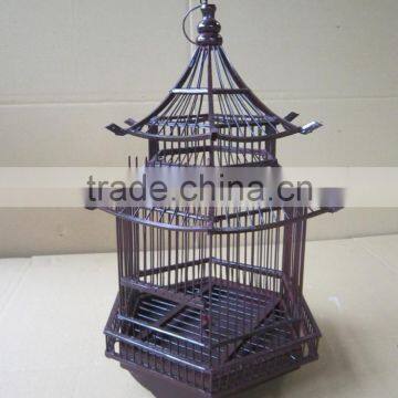 Castle for bird, bamboo bird cage Vietnam