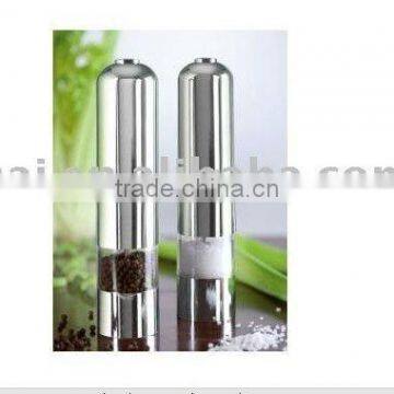 Automatic Pepper Mill , Electric Spice Grinder electric salt and pepper mill