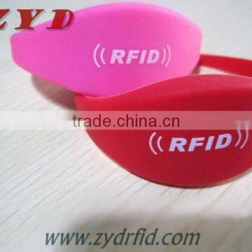 Access Control UHF RFID Cheap&cool Silicone Wristband photo-2