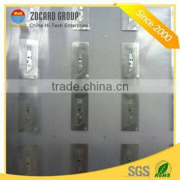 Printable pvc 0.45mm rfid inlay