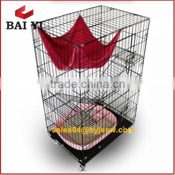 Cheap Cat Cage With High Quality Plastic Tray