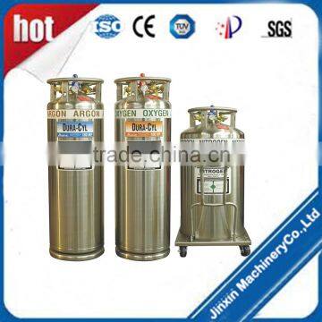 ydz self-pressurized tank used in liquid nitrogen, liquid oxygen of liquid supplement