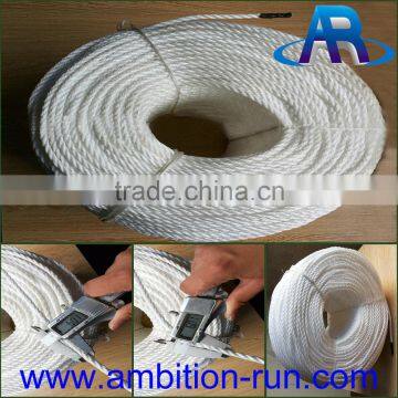 100% New Material white PP Rope for hot sale