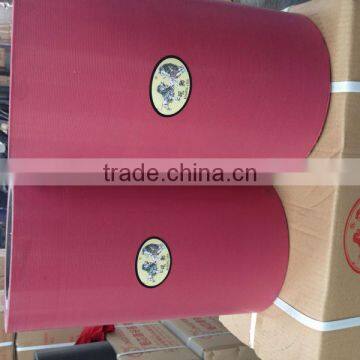14inch red color aluminum drum milling rice rubber roller