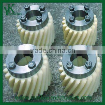 Cheap machining cnc gears, plastic gears, driving spur gears