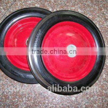 Elastic Rubber Standard Bearing Rubber Shock Aborption Wheel