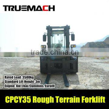 CPCY35 3.5ton 4wd All Rough Terrain Forklift With EuroIII Engine photo-2