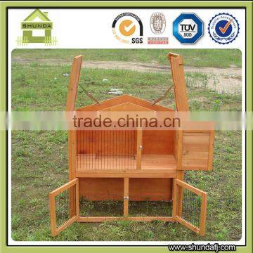 SDR009 Two Layer Cheap Rabbit cage Wooden Rabbit Hutch Rabbit House