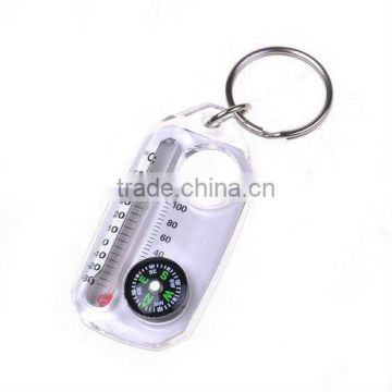 2014 Mini Multi-use Mini Multi-use Thermometer Compass Magnifying Glass