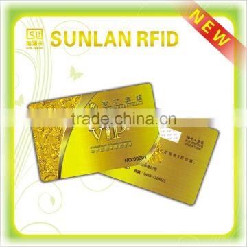 Gold Plating Metal Card