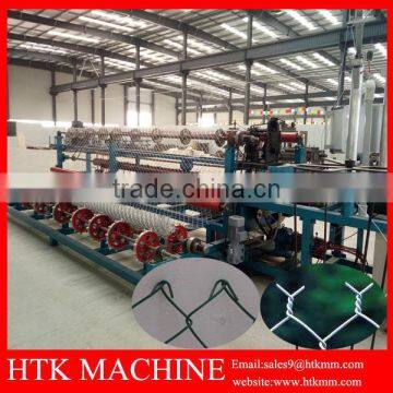 China Golden Supplier Fully Automatic Chain Link Fence Making Machine/ Diamond Wire Mesh Machine