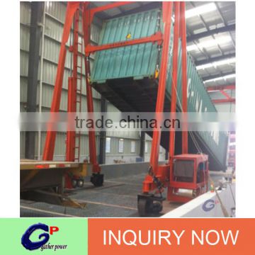 tilt-type container crane let 20 gp tilt 42 degrees and 40 hq tilt 24 degrees