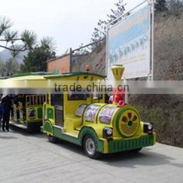40 Passenger Trackless Fun Train for Amusement Park, Kids Riding Train photo-2