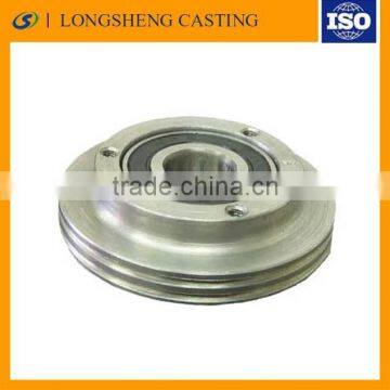 Casting elevator traction/ sheave elevator parts/Sand casting machinery part