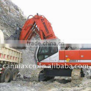 2.5m3 electronic face shovel crawler excavator