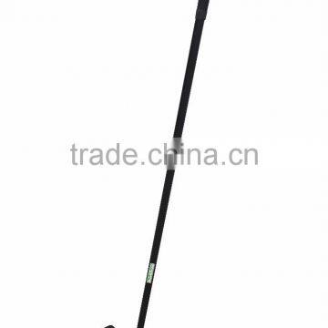 Black 12 Teeth Carbon Steel Bow Rake Talon Rake Farm Rake With Fiberglass Handle and Antislip Handle photo-2