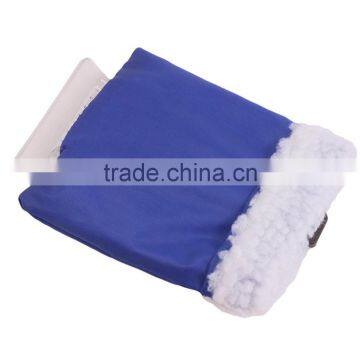 Blue Winter Warm Gloves Ice Scraper Gloves Mitt Waterproof photo-2