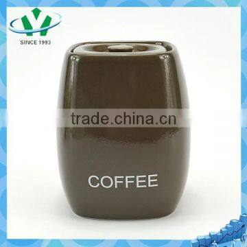 Wholesale ceramic coffee jars storage container