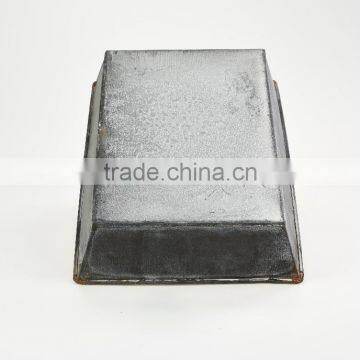 China Factory Supply Outdoor Style French Garden Galvanized Hammered Metal Herb Planter photo-3