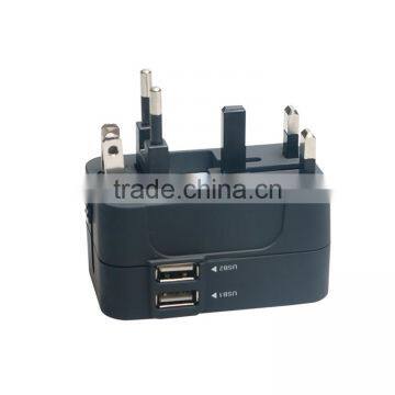 Universal Travel Power Adapter Plugs With Dual USB Travel Abroad Universal Travel Power Adapter Converter photo-5