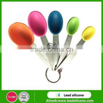 Non-stick stainless steel Silicone Measuring Spoons