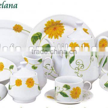 crockery porcelain dinnerware set