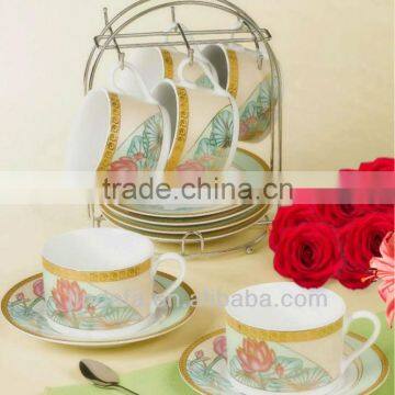 crockery porcelain/ceramic tea set 24pcs /17pcs/ 15pcs/12pcs