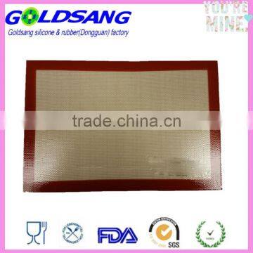Mesh Flexible Non Stick Cook Freezer Professional Fiberglass Silicone Baking Mat photo-3