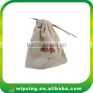 Promotional Gift Cotton Calico Drawstring Bag photo-4