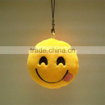 Emoji Small Pendant Smiley Plush Keychain Toy photo-6