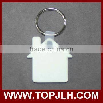 Promotional Decorative Gift MDF House Shape Keychain Personalized Sublimation photo-2
